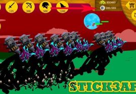 Tải Stickman Legacy hack (Menu) full vàng và kim cương