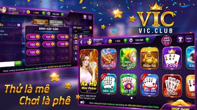 Vic Club – Hệ thống Game bài đổi thưởng huyền thoại trở lại - Ảnh 1