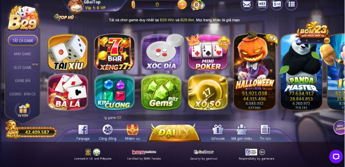 B29 Club - Trải nghiệm cùng kho game hấp dẫn, đặc sắc - Ảnh 3