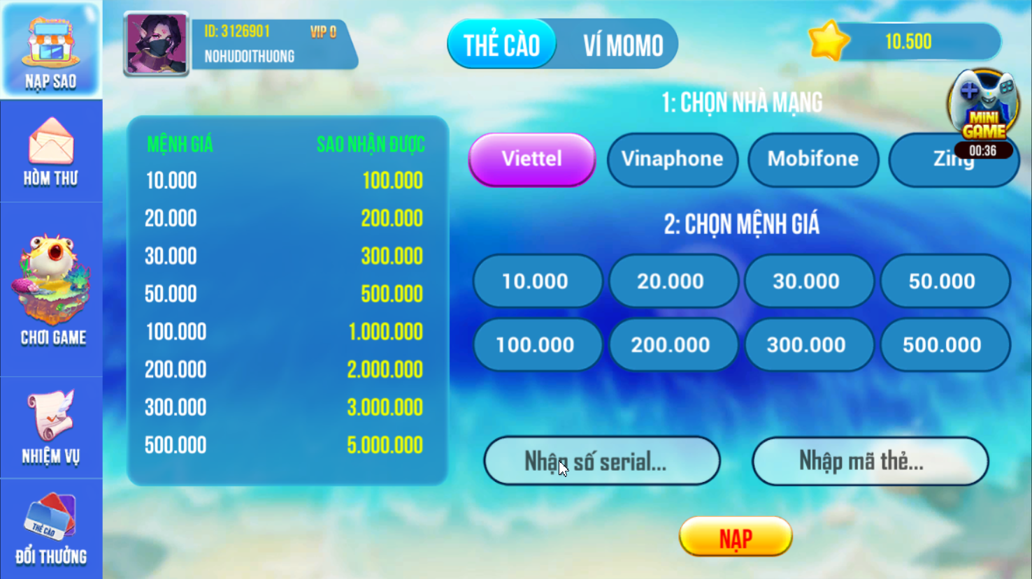 Bắn Cá 5 Sao - Game bắn cá đổi thẻ uy tín nhất 2022 - Ảnh 5