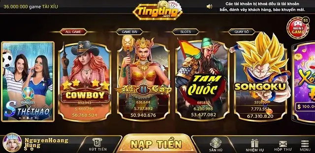 Thiên đường game bài đổi thưởng Tingting Win - Ảnh 2