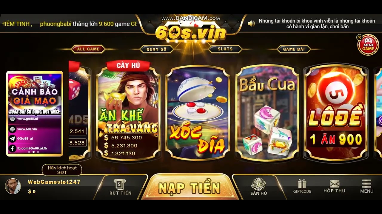 60s Vin -  Game bài tràn ngập giải thưởng, nhanh chóng làm giầu - Ảnh 3